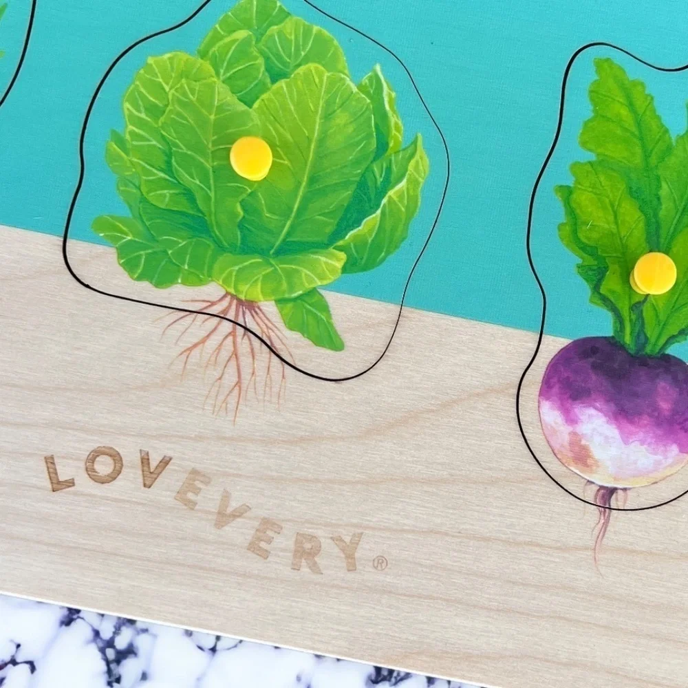 LovEvery Community Garden Puzzle form The Adventurer Play Kit Montessori